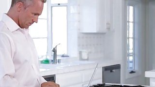 Horny cutie Riley Nixon getting fucked