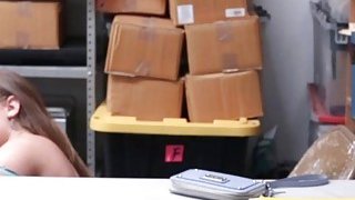 Security tape collection of teen shoplifter Brooke Bliss nailed