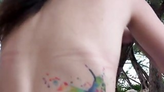 Ebony and Ivory babes in foursome party