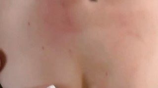 Sexy amateur jerks him off