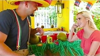 Hot neighbor celebrates while hubby is sleepingwik0m