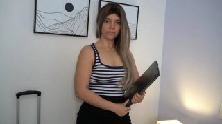 My colombian coworker seduces me with her big ass for rough doggy style sex