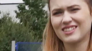 On my thick cock in the forest