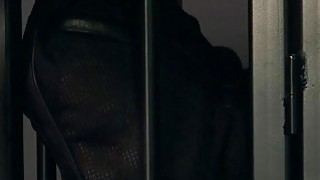 Ebony mistress interracial pounded in dungeon