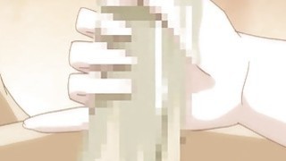 Big titted hentai maid sucks