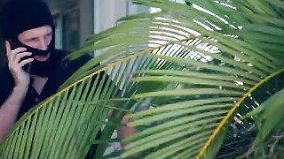 Creep teen Gina Valentina to suck big dong