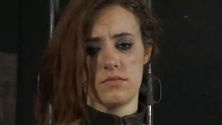 Babe gets her smooth booty whipped during