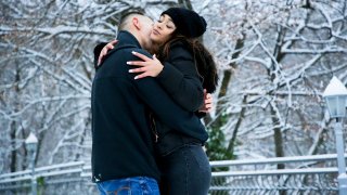 Sex session to warm up