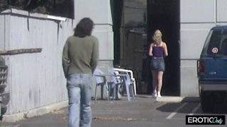 German teen paris showers gets fucked hard in elevator by stranger