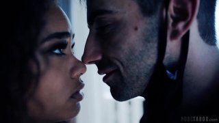 Mouth watering mulatto Scarlit Scandal is fucked by hot ed guy