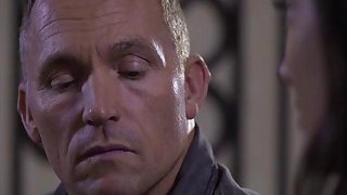 Sweet babe Gia has a thing for her stepdads mature boner