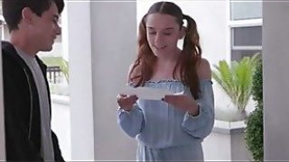 Horny stepdad made his stepdaughter bend down and slap her nice asslrt8o