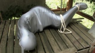 Caught in a Spandexsack in a fabric