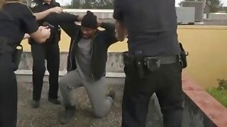 Black dude is to fuck horny female cops and satisfy their creamy pussies