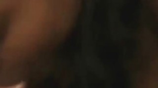 Amateur ebony beauty blows ex boyfriends white dick