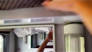 Picked up a married beauty and fucked her right on the trainspmc