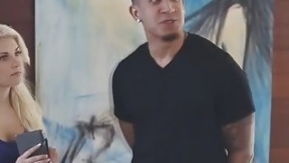 Cute babe Henley Hart feeling hot and horny