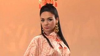 In Oriental Style. Perfect body