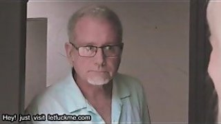 Milf kinky blonde gags on her grandpa s cock mature big tits cumshot american