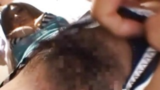 Juvenile nubile is offering her shaggy beaver