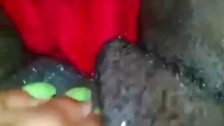 Juicy Black Pussy Close Up