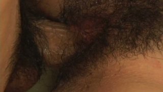 Hairy pussy of Japanese slut Arisa Kumada gets fucked mish