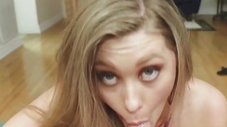 Addison Lee gets a fresh load of butter