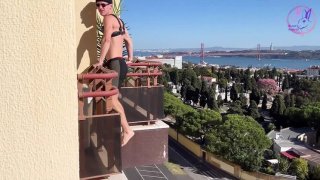 Blonde bunny rabbits get wild in romantic apartment sex with huge cumshots