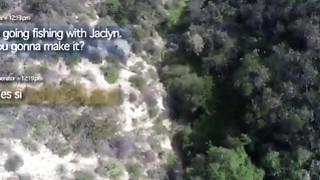 Fishing date leads into fucking brunette big pussy