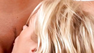 Group of vehement teen girls lick each other