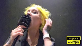 Filthy public toilet sex - anal fisting piss drinking - extreme bdsm humiliation